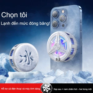 SR02 Tản Nhiệt Điện Thoại AI Thông Minh - Tự Động Điều Chỉnh Nhiệt Độ, 3 Cấp Độ Làm Lạnh, Thiết Kế Nhỏ Gọn Dễ Sử Dụng