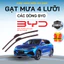 GẠT MƯA BYD CÁC DÒNG HAN EV, SEALION 6, ATTO 3, ATTO 2, M6, SEAL, DOLPHINH, SEALION 8, SILICON 4 LƯỠI GẠT SẠCH ÊM