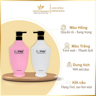 Sữa tắm hương hoa cuốn hút C-White (mẫu mới)