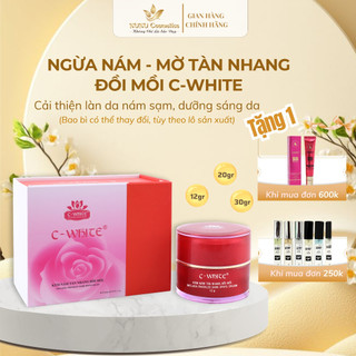 Kem Ngừa nám, Tàn nhang, Đồi mồi C-WHITE 8g, 12g, 20g, 30g