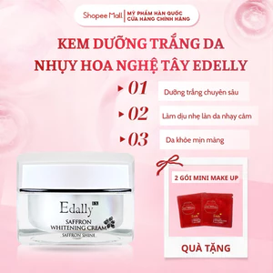 Kem dưỡng trắng nhụy hoa Nghệ Tây EDALLY EX SAFFRON WHITENING CREAM Làm trắng dưỡng ẩm Hàn quốc 50ml