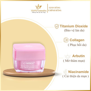 Kem Dưỡng trắng da, Chống nắng, Ngừa mụn C-WHITE 8g, 12g, 20g, 30g
