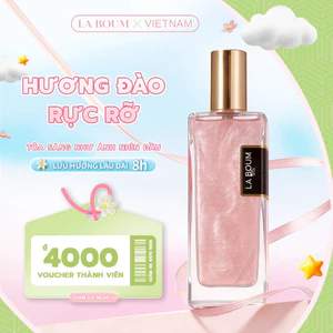 LABOUM Nước Hoa Có Nhũ 50ML Thơm Lâu, Mùi Peach Unisex Hương Thơm Sang Trọng