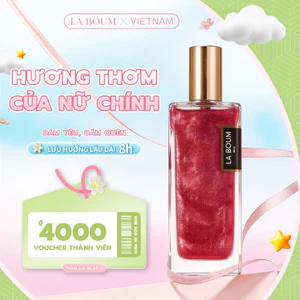 LABOUM Nước Hoa Body Có Nhũ – Thơm Lâu, Mùi Rose - Berlin Girl, Unisex