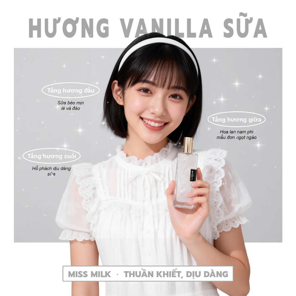 Nước Hoa LABOUM Unisex 50ml First Sight Lưu Hương Lâu Có Nhũ Lấp Lánh Sang Trọng