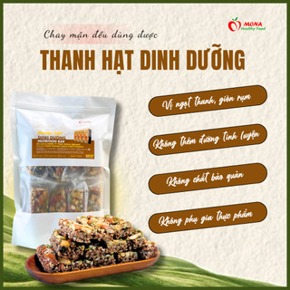 Mona Organic | Thanh lứt hạt dinh dưỡng 200g