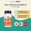 Now Vitamin D3 2000 IU 120 softgels/Now Vitamin D3 10000 IU 120 softgels