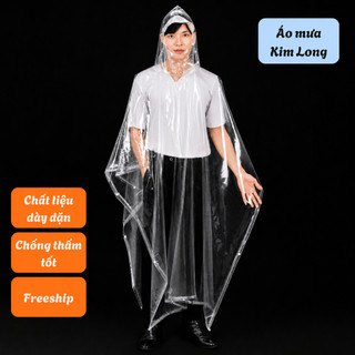 Áo Mưa Cánh Dơi Phù Hợp Cho Cả Nam Và Nữ Trong Suốt