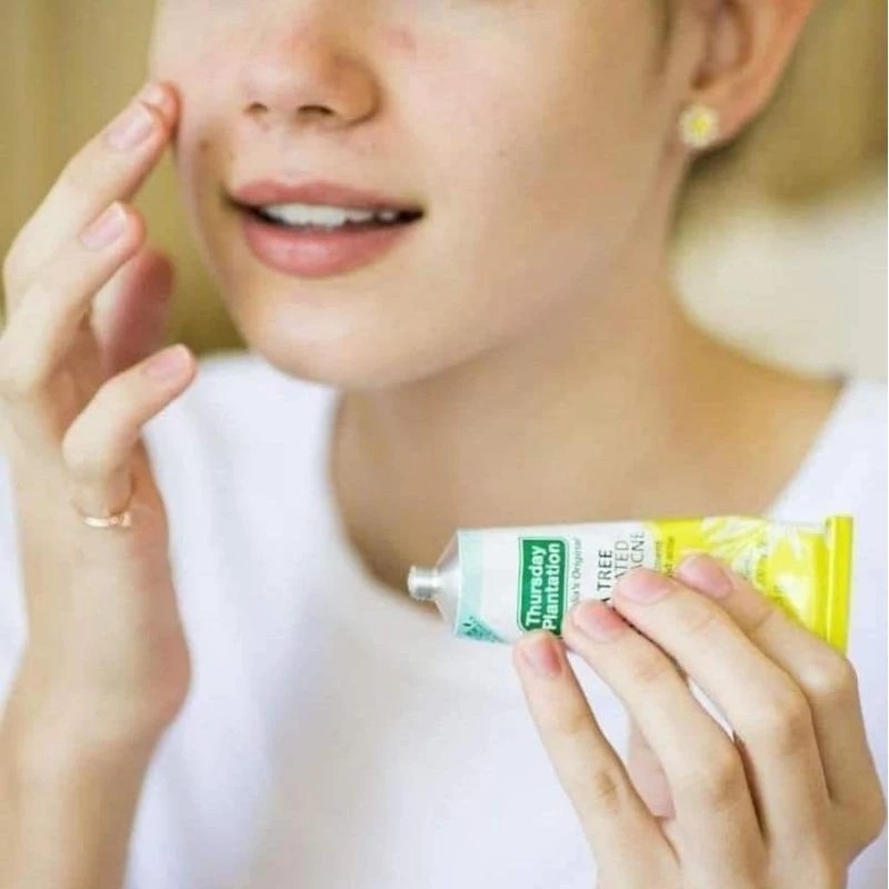 Thursday Plantation Tea Tree Medicated Gel For Acne 25g Giảm Mụn Làm Dịu Da Chính Hãng Úc