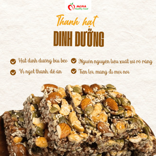 Mona Organic | Thanh lứt hạt dinh dưỡng 200g