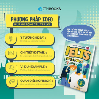 Combo Sách IELTS JOURNEY Nâng Cao: IELTS Speaking 8.0 và IELTS Writing 8.0