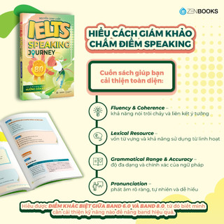 Combo Sách IELTS JOURNEY Nâng Cao: IELTS Speaking 8.0 và IELTS Writing 8.0