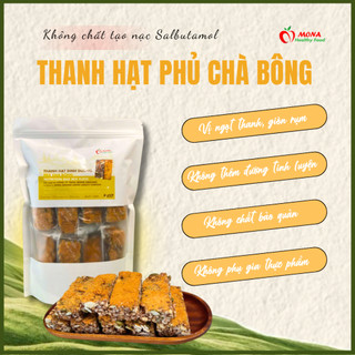 Mona Organic | Thanh hạt dinh dưỡng chà bông 200g