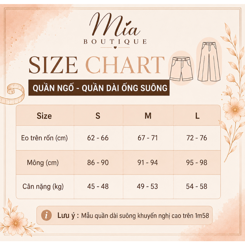 Quần dài jean denim bò ống suông rách bạc Mía QCCC QCL1 QD0006 #2260