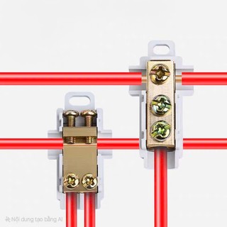 Cút nối dây điện chữ T rẽ nhánh tải lớn dùng cho dây từ 1mm~16mm