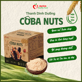 Mona Organic | Thanh hạt dinh dưỡng  CôBa Nuts 200g