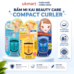 Bấm Mi Kai Beauty Care Compact Curler Giúp Mi Cong Tự Nhiên Nhỏ Gọn Dễ Sử Dụng Nhật Bản