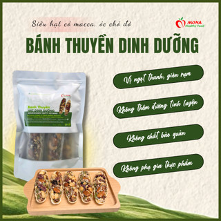 Mona Organic | Bánh Thuyên Mix Hạt Dinh Dưỡng Ít Ngọt 250g - 500gr