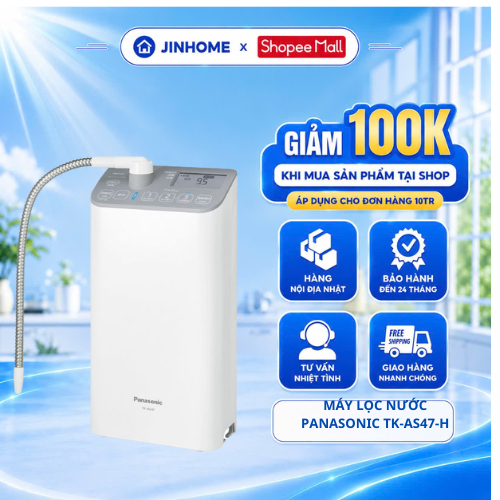 Máy lọc nước JIN HOME Panasonic TK-AS47-H NỘI ĐỊA NHẬT MỚI 100