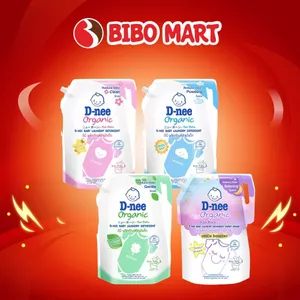 Nước giặt Dnee 3.6L Hồng/Xanh/Tím Thơm Dịu An Toàn Cho Bé (Từ sơ sinh) - Bibomart