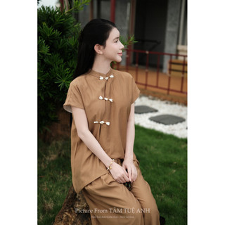 Pháp phục “Bạch Lạc Y” - TT By TienThanh thiết kế dáng áo quần