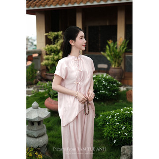 Pháp phục “Bạch Lạc Y” - TT By TienThanh thiết kế dáng áo quần