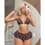 Set Bikini 2 Mảnh Chấm Bi Nâu Choco Mùa Hè