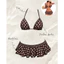 Set Bikini 2 Mảnh Chấm Bi Nâu Choco Mùa Hè