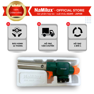 Đèn Khò Gas NaMilux TS1922RF/NH-T2922RF - Sử Dụng Mọi Tư Thế 360° - Đánh Lửa Tự Động -Công Suất 1,800W - Hàng Chính Hãng