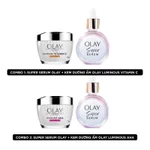 [LS] Combo 2 Super Serum OLAY 5 Dưỡng Chất Trong 1 30ml Và Kem Dưỡng Ẩm OLAY LUMINOUS NIACINAMIDE + VITAMIN C 50G — ảnh 2