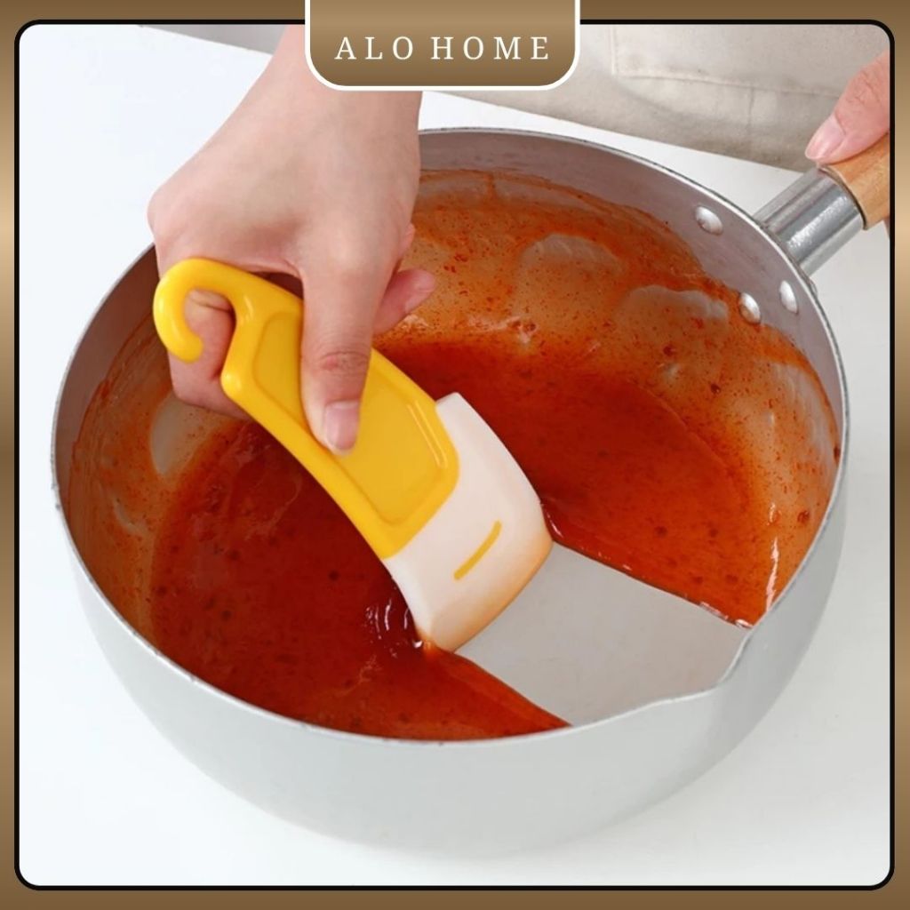 Chổi Cạo Bột Silicon ALOHOME – Dụng Cụ Cạo Bột, Gạt Chảo, Vệ Sinh Chảo Chiên Đa Năng