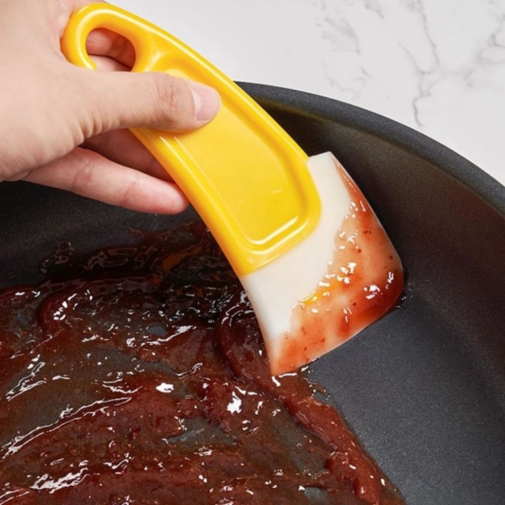 Chổi Cạo Bột Silicon ALOHOME – Dụng Cụ Cạo Bột, Gạt Chảo, Vệ Sinh Chảo Chiên Đa Năng