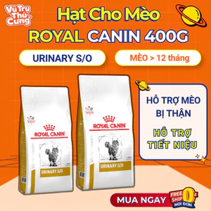 Thức ăn hạt Royal Canin Urinary S/O hỗ trợ cho mèo bị sỏi thận