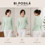 BI.POSILÁ - ÁO THUN ÔM VỪA BASIC CỔ TRÒN DÀI TAY VẢI COTTON BORIP MỀM MỊN THOẢI MÁI - Áo Thun Ôm body nữ