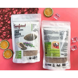 Hạt Chia Trắng Hữu Cơ Sunfoods Mỹ 454g - Hỗ Trợ Giảm Cân & Bổ Sung Dinh Dưỡng - CÔ THƯ MARKET