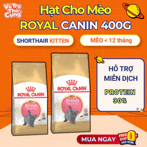 Hạt Royal Canin British Shorthair Kitten Dành Cho Mèo Anh Lông Ngắn 400g