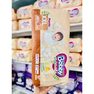 [Chính Hãng] Tã Quần Bobby Organic Bề Mặt Cotton Hữu Cơ Siêu Mỏng Chống Tràn Ngừa Hăm Cho Da Bé