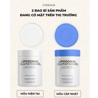 TPBVSK Viên Uống Bảo Vệ Sức Khỏe Codeage Liposomal Glutathione 1000mg, Hộp 60 Viên
