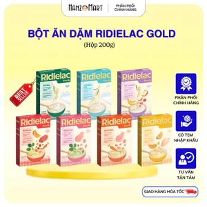 Bột ăn dặm Ridielac Gold Vinamilk đủ vị 200g