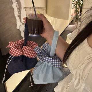 Túi Canvas Handmade Rút Hoa Caro Vintage | Túi Mini Đeo Tay Soft Girl Đi Cafe Du Lịch Siêu Xinh Hot Trend 2026