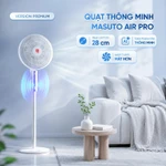 Quạt Điện Cây Masuto AirPro 7 Cánh Thông Minh Quạt Tuần Hoàn Điều Khiển Bằng Giọng Nói Quạt DC Điều Hòa Không Khí — ảnh 3