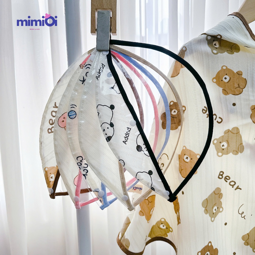 [CN01 Chống giọt bắn] Áo choàng chống nắng kèm kính chống giọt bắn cho bé 6-18kg