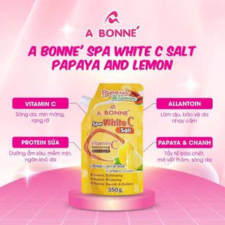 Muối Tắm Tẩy Tế Bào Chết Cơ Thể A Bonne (350g)