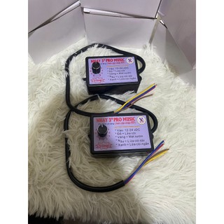 Nhại Còi 3 Pro Auto - 12 Bài Nhạc Đa Dạng, Dễ Lắp, Tương Thích 12-24V