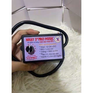 Nhại Còi 3 Pro Auto - 12 Bài Nhạc Đa Dạng, Dễ Lắp, Tương Thích 12-24V