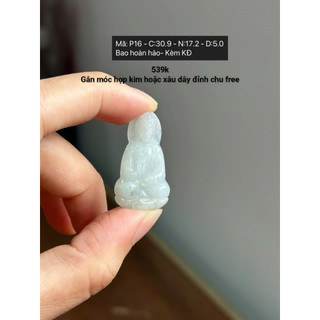 Mặt dây chuyền ngọc phỉ thuý tuyp A giao kèm kiểm định hòan hảo gắn móc hoặc xâu dây free