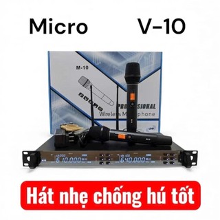 Micro Không Dây JBprosound M-10 Chất Lượng Âm Thanh Trong Sáng Mang Đến Giọng Hát, Thiết Kế Ấn Tượng, Tinh Tế, Hát Nhẹ