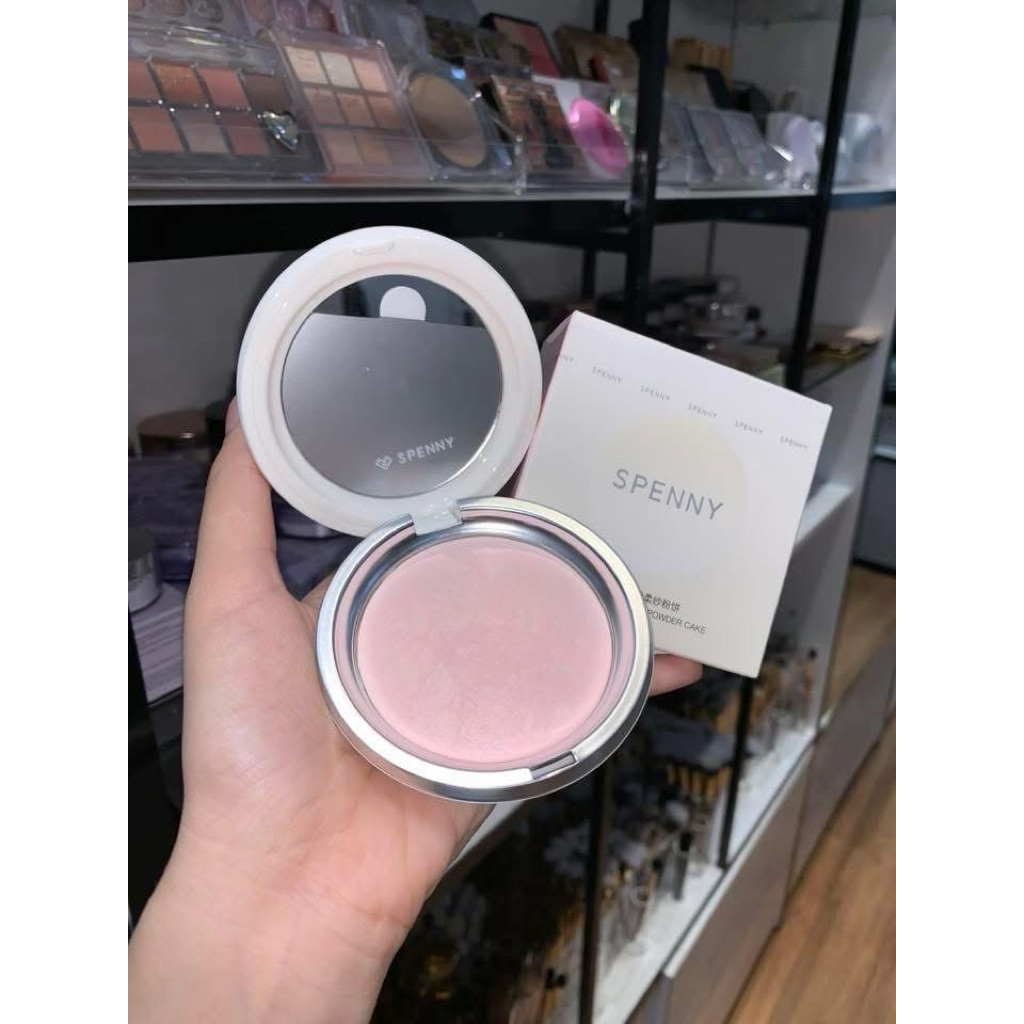 Phấn Phủ Khoáng Nén Spenny Oil Control Pressed Powder Kiềm Dầu Mịn Da