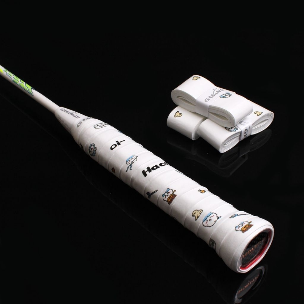 Mua 4c tặng 1 - Mua 10c tặng 2 Dây Quấn Cán Vợt Hoạt Hình Dễ Thương PU Cao Cấp Cho Pickleball Cầu Lông Tennis