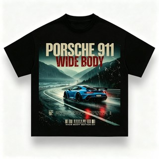 Áo thun BOXY Local Brand "Porsche Classic" 100% Cotton Form Rộng Nam Nữ Unisex
